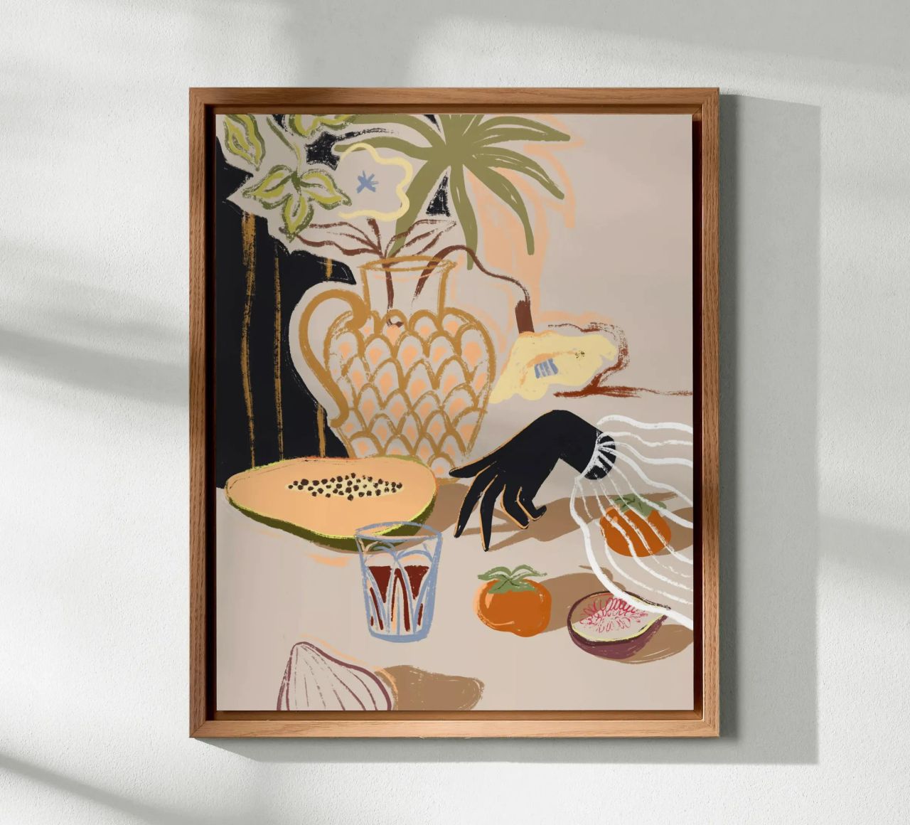 Fruits on The Table alluminio dibond da Arty Guava