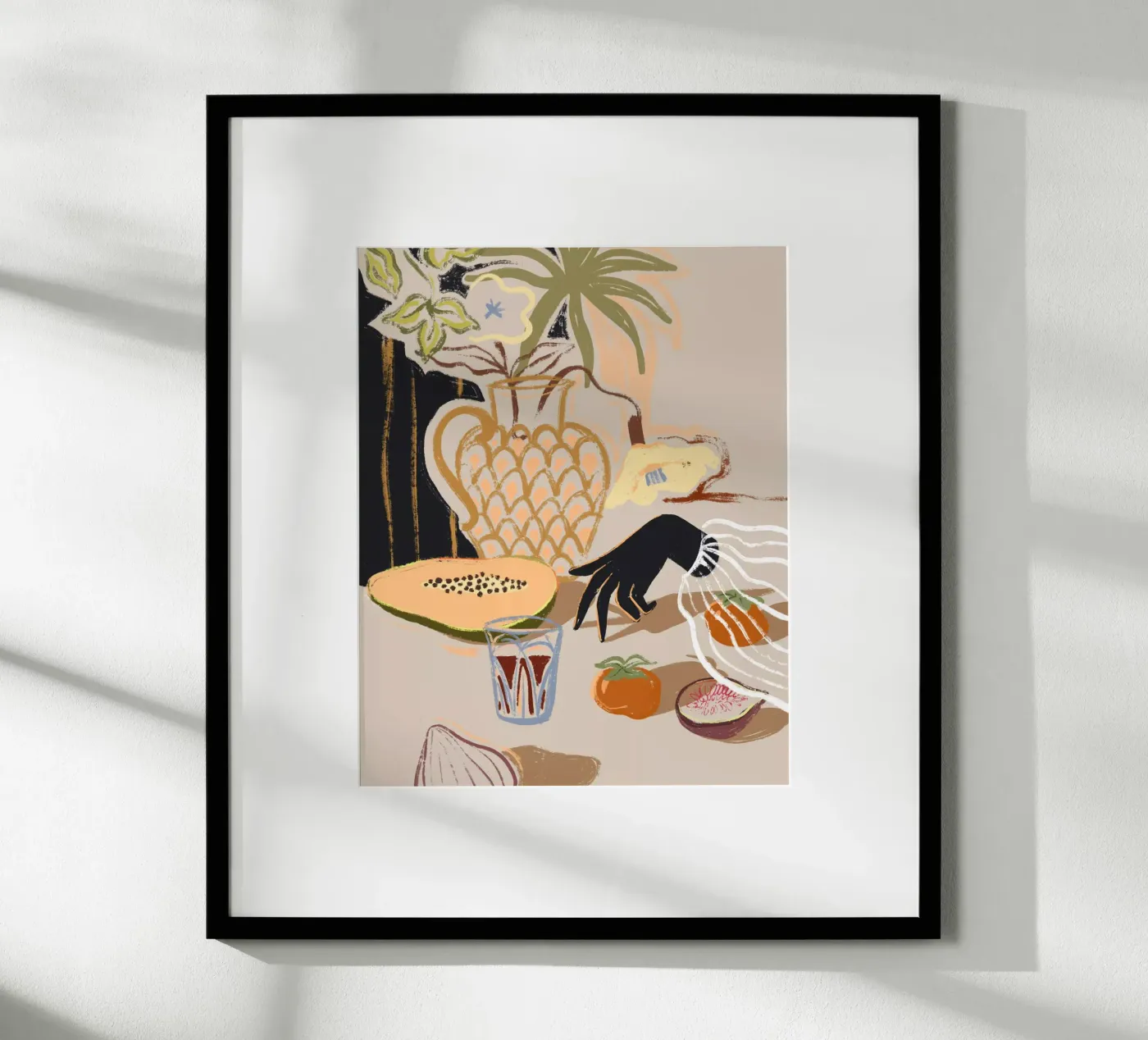 Fruits on The Table poster da Arty Guava