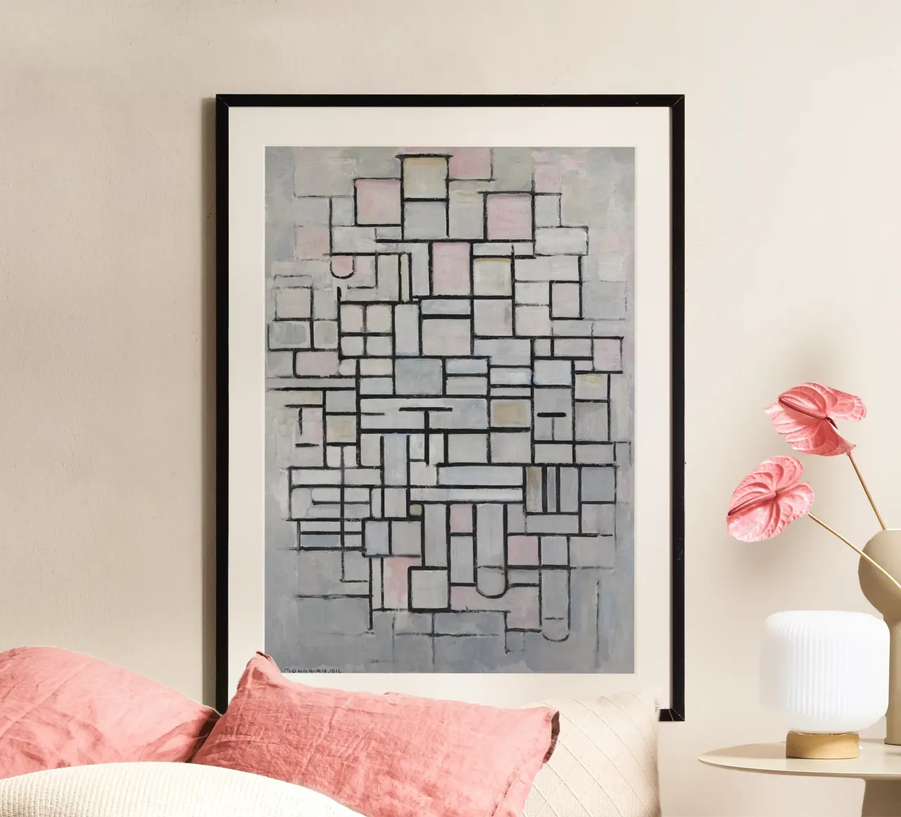 Mondrian carta hahnemühle da Imagine
