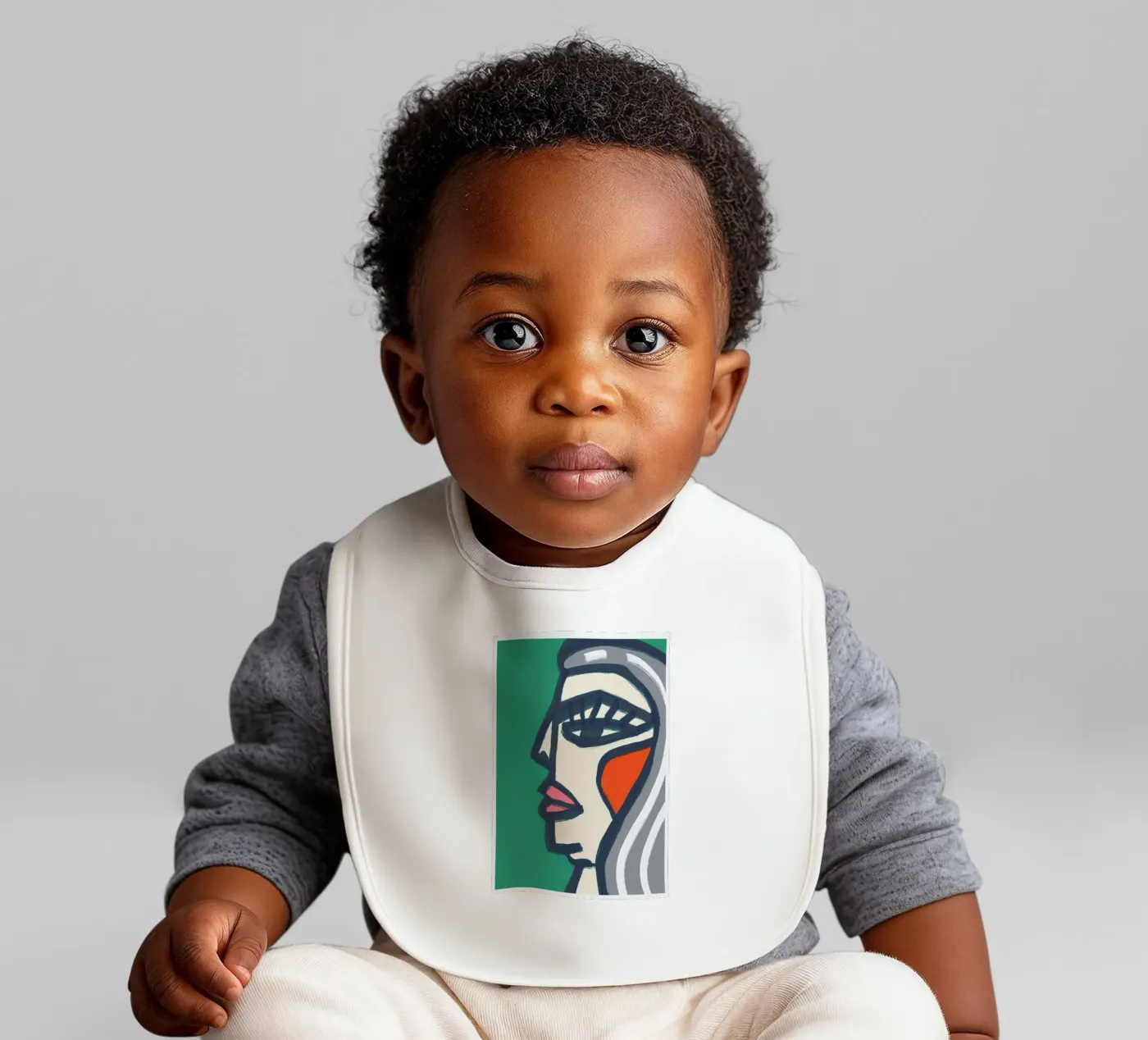 Laura baby bib by Maria Kritzas