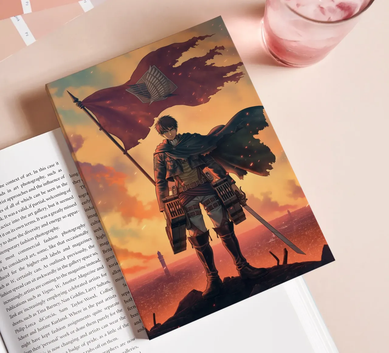 Aanval op Titan notitieboek van Fleur de Lys