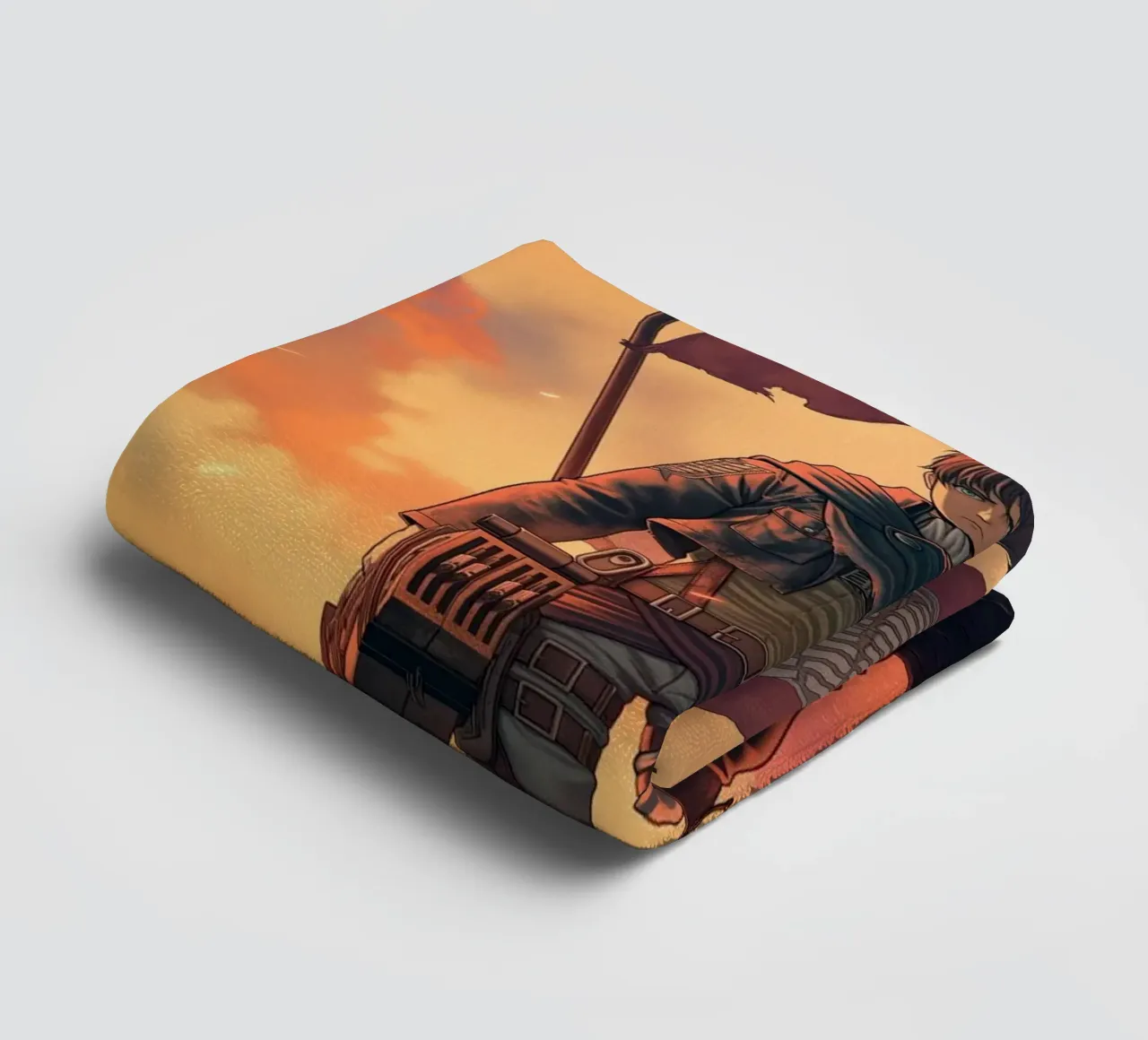 Attack on Titan towel by Fleur de Lys