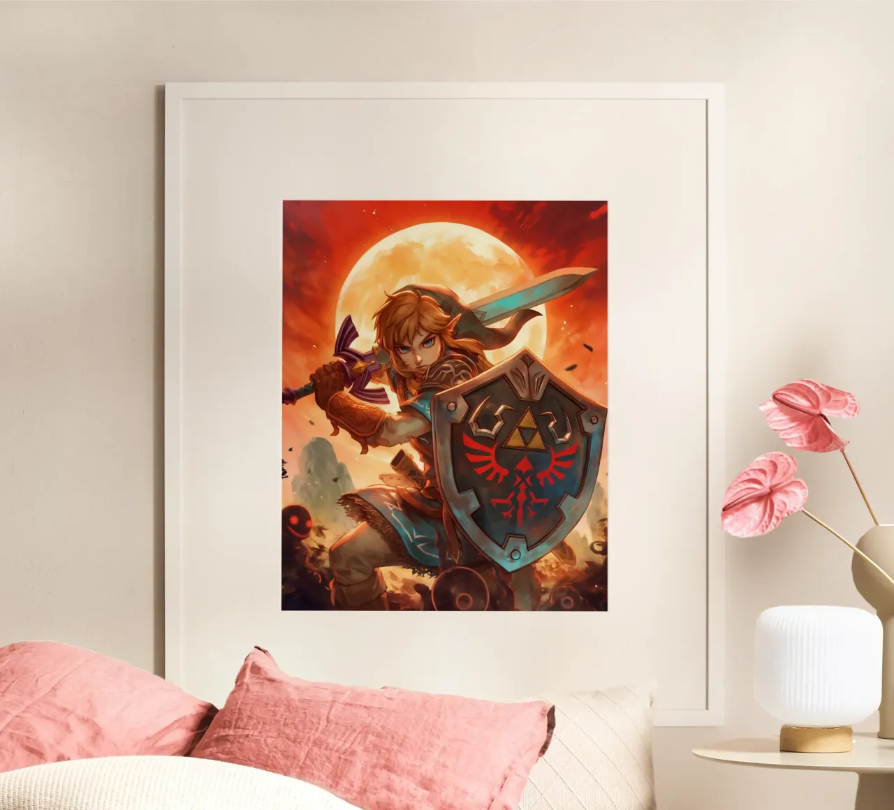 The Legend of Zelda Breath of the Wild Poster von Fleur de Lys