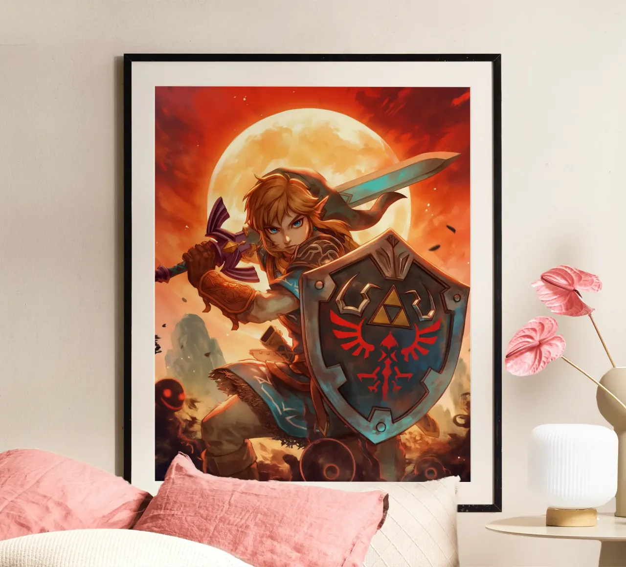 The Legend of Zelda Breath of the Wild Poster von Fleur de Lys