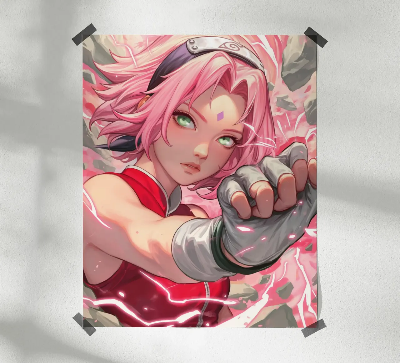 Naruto carta hahnemühle da Fleur de Lys