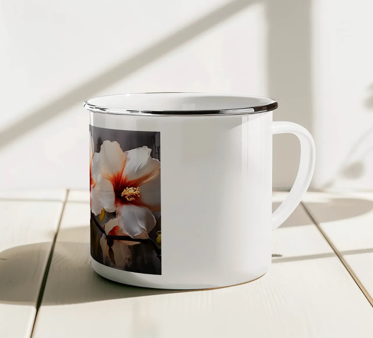 Arte da parete di Imagine tazza in smalto da Imagine