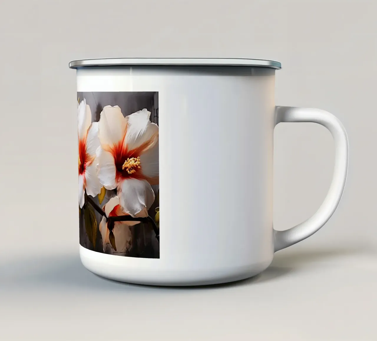 Arte da parete di Imagine tazza in smalto da Imagine