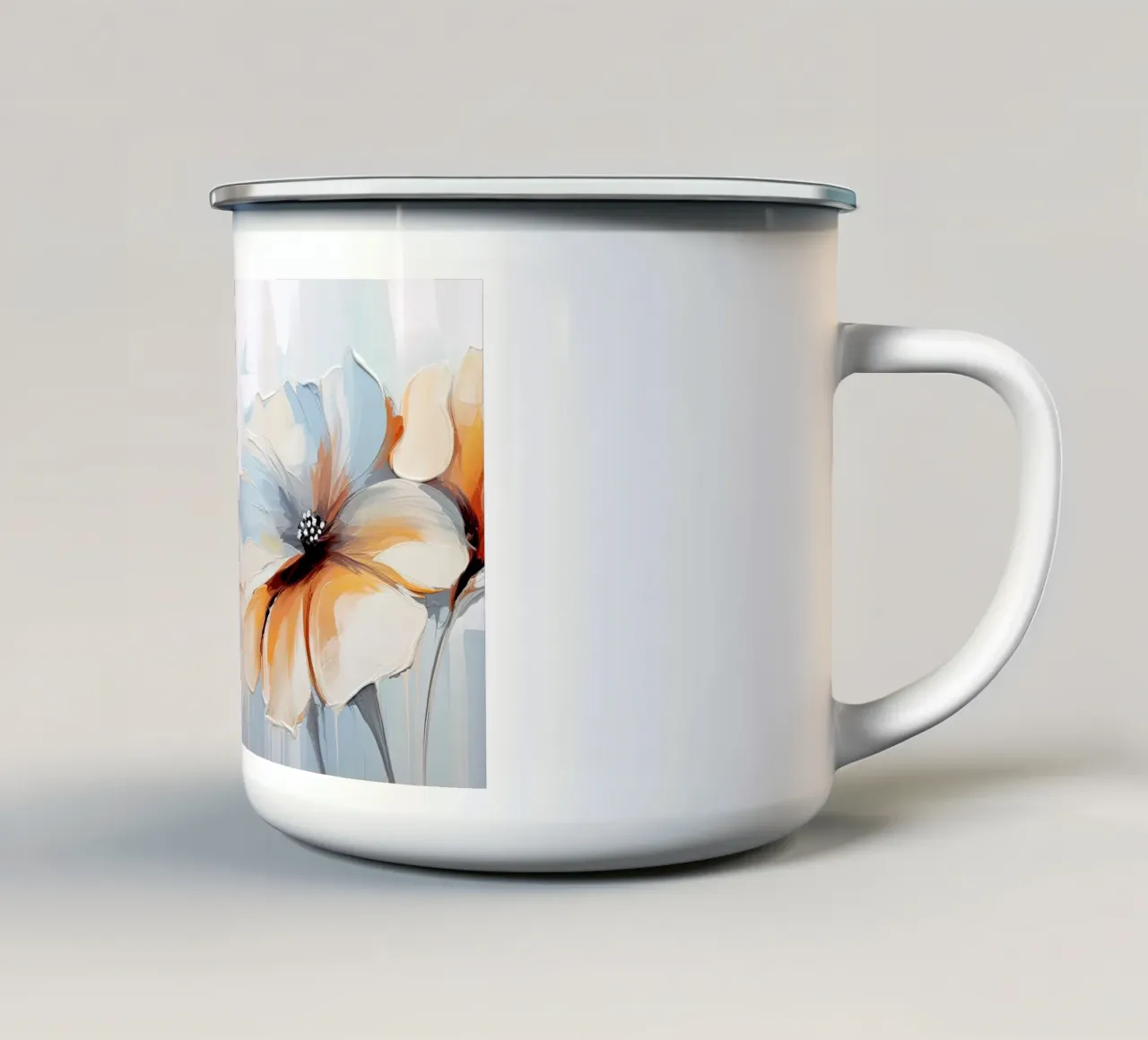 Arte da parete di Imagine tazza in smalto da Imagine