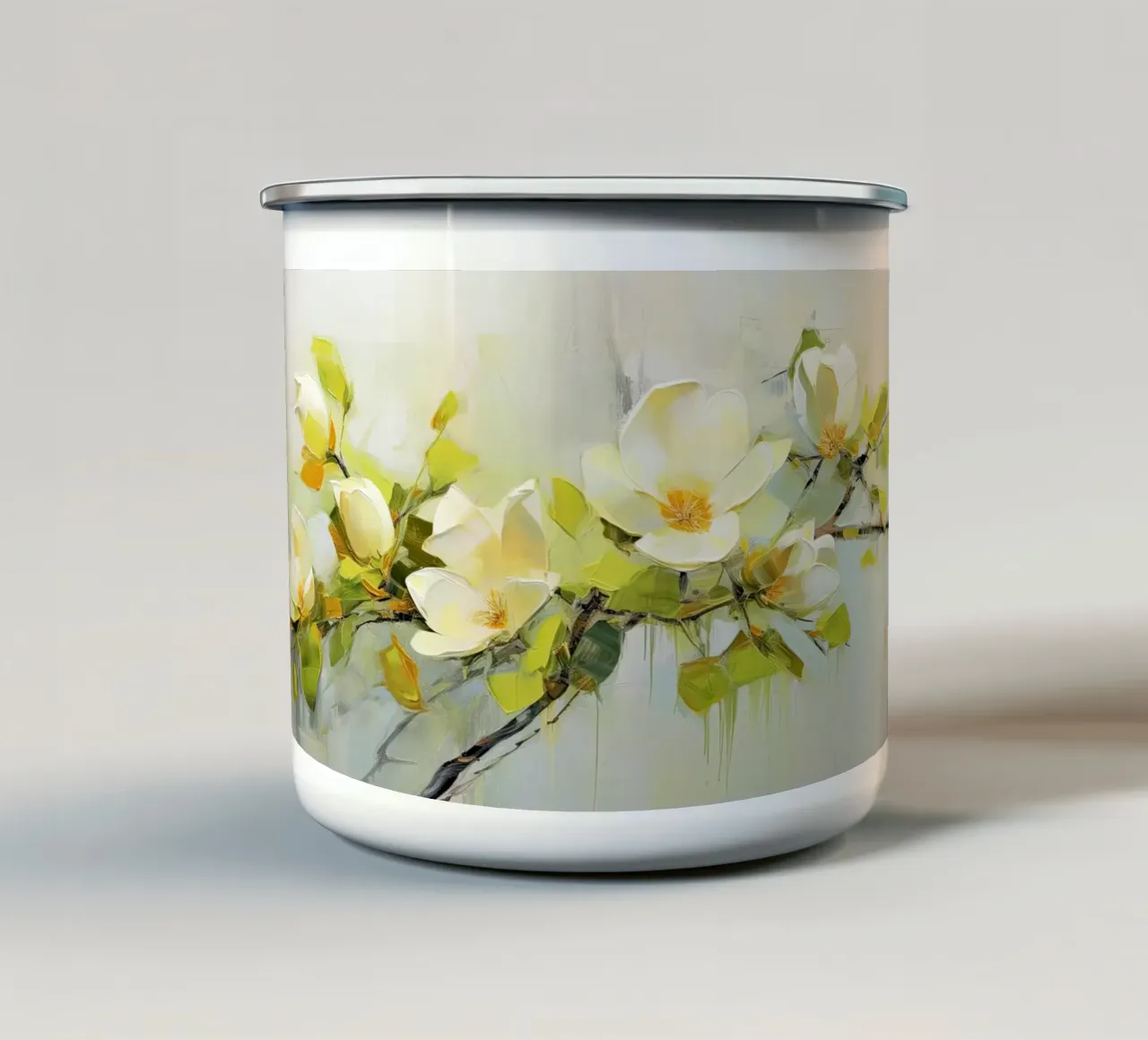 Arte da parete di Imagine tazza in smalto da Imagine