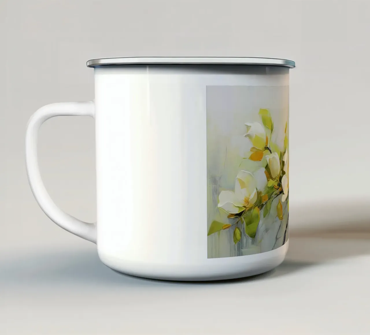 Arte da parete di Imagine tazza in smalto da Imagine