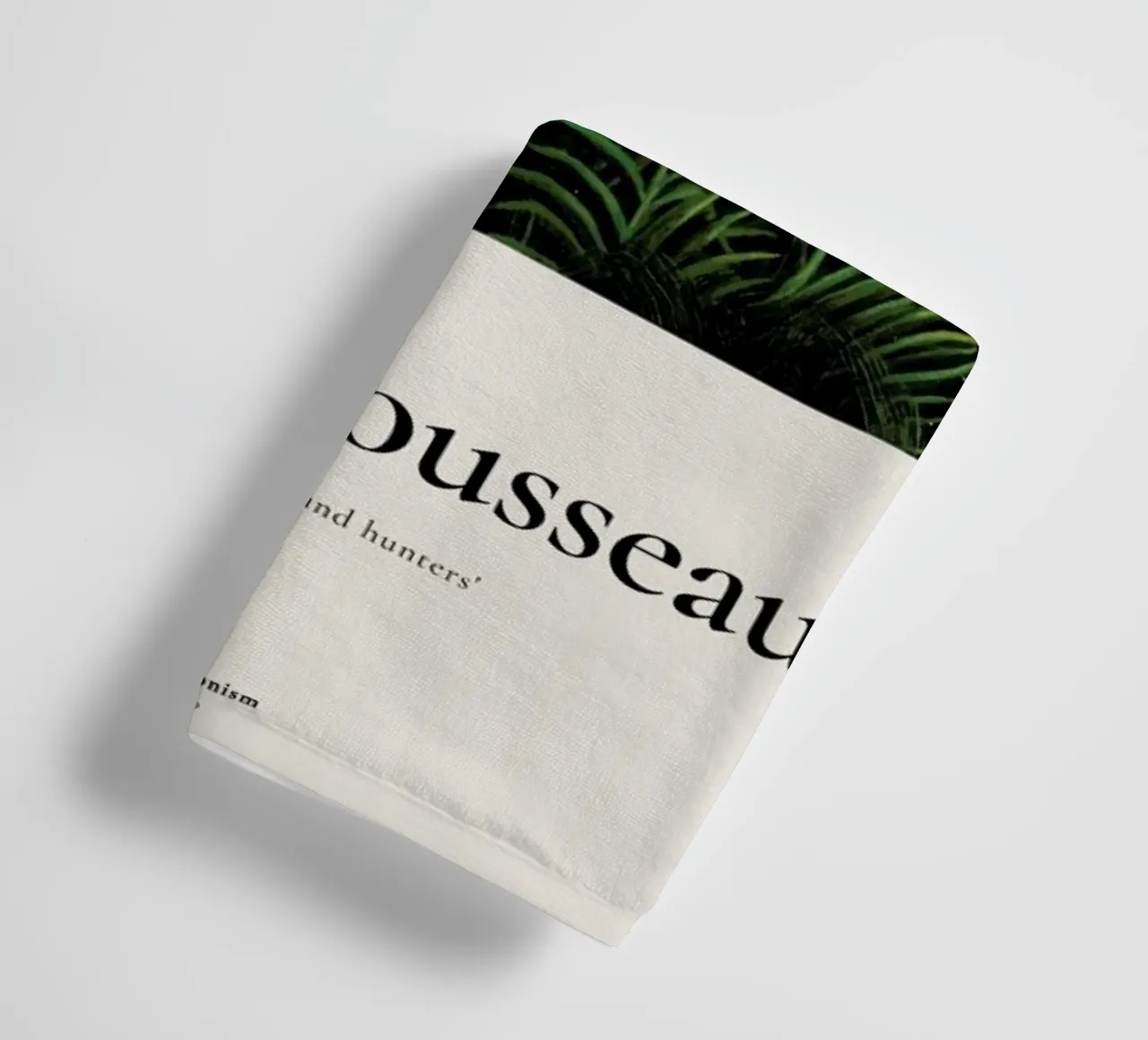 Rousseau - Jungle with Tigers and Hunters asciugamano da bagno da ARTOTHEK