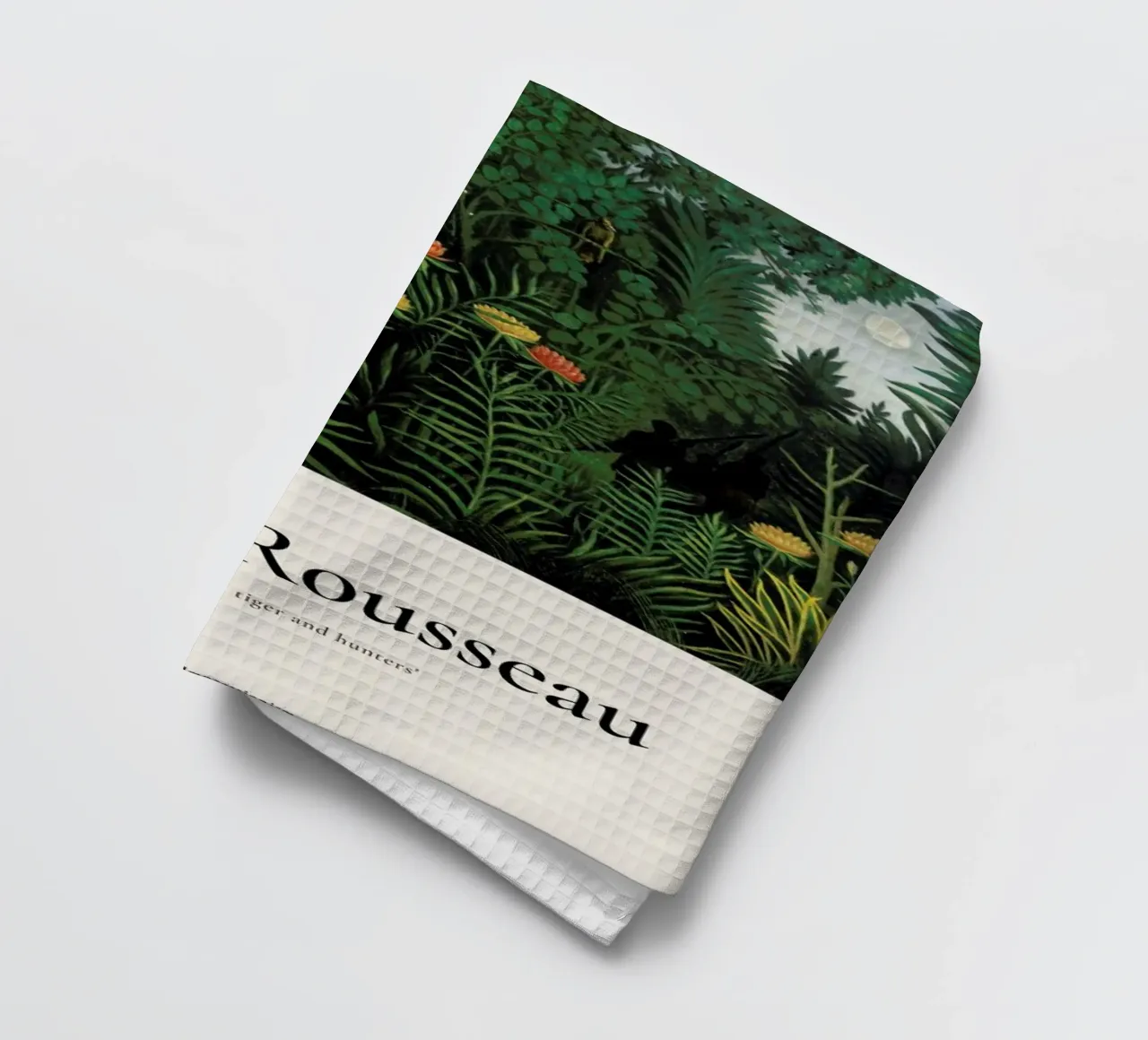Rousseau - Jungle with Tigers and Hunters canovaccio da cucina da ARTOTHEK