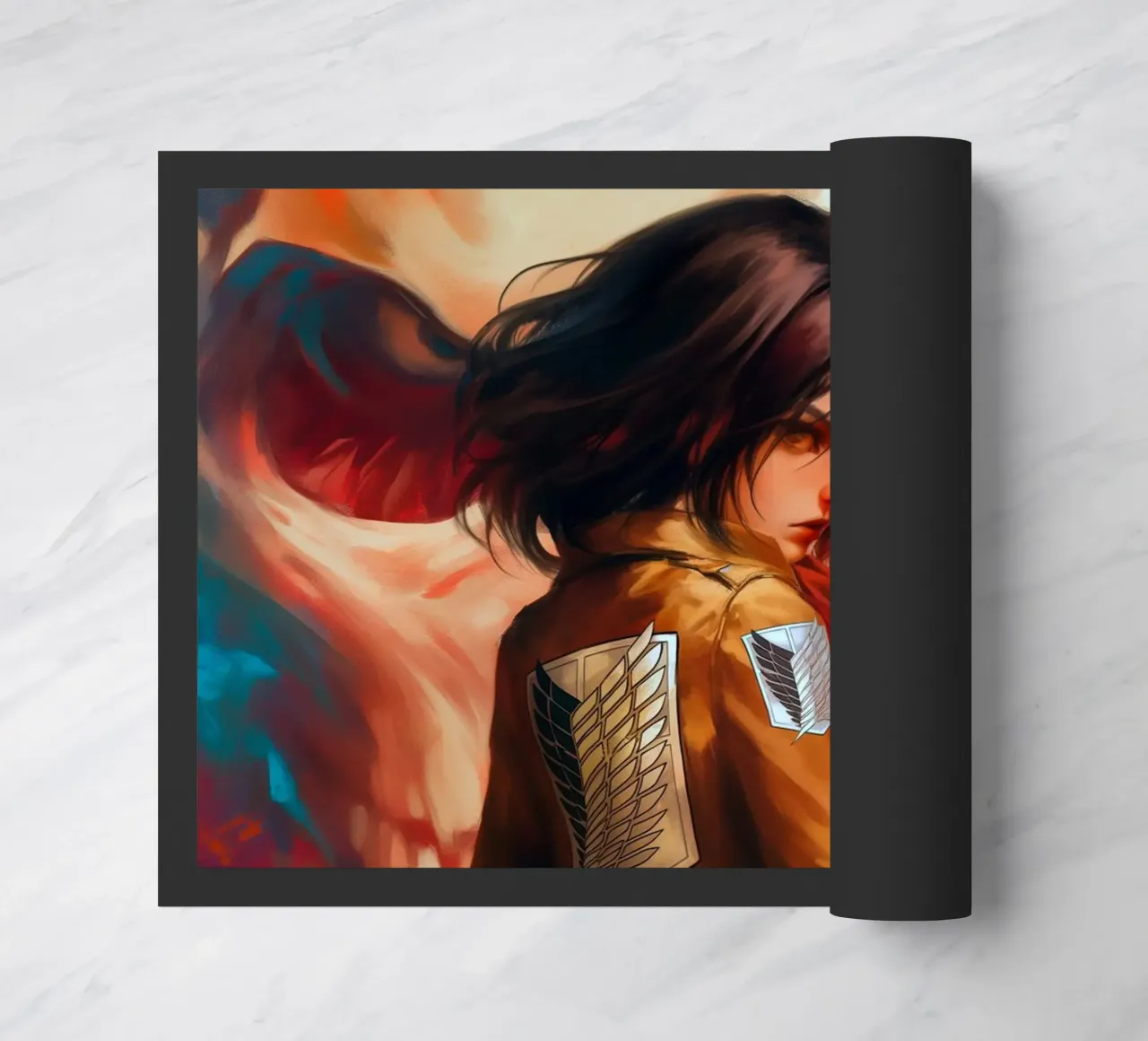 Mikasa Ackerman Attacco su Titano zerbino da Fleur de Lys