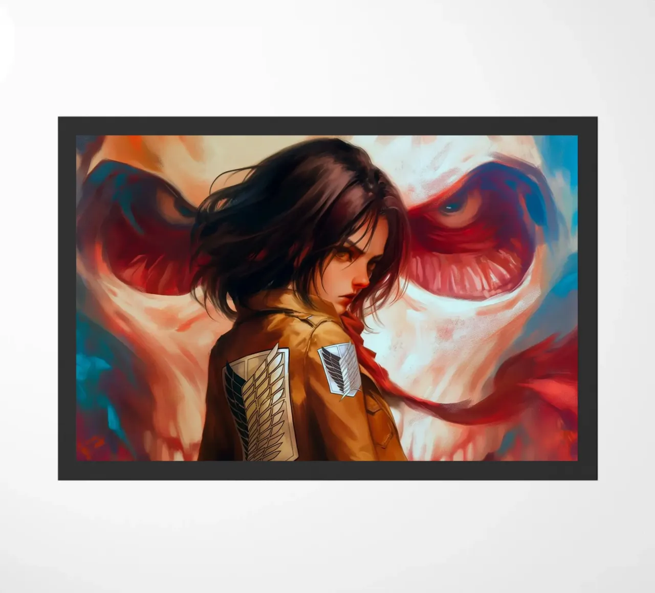 Mikasa Ackerman Attacco su Titano zerbino da Fleur de Lys