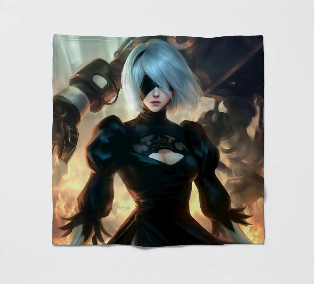 2B Nier Automata coperta in pile da Fleur de Lys