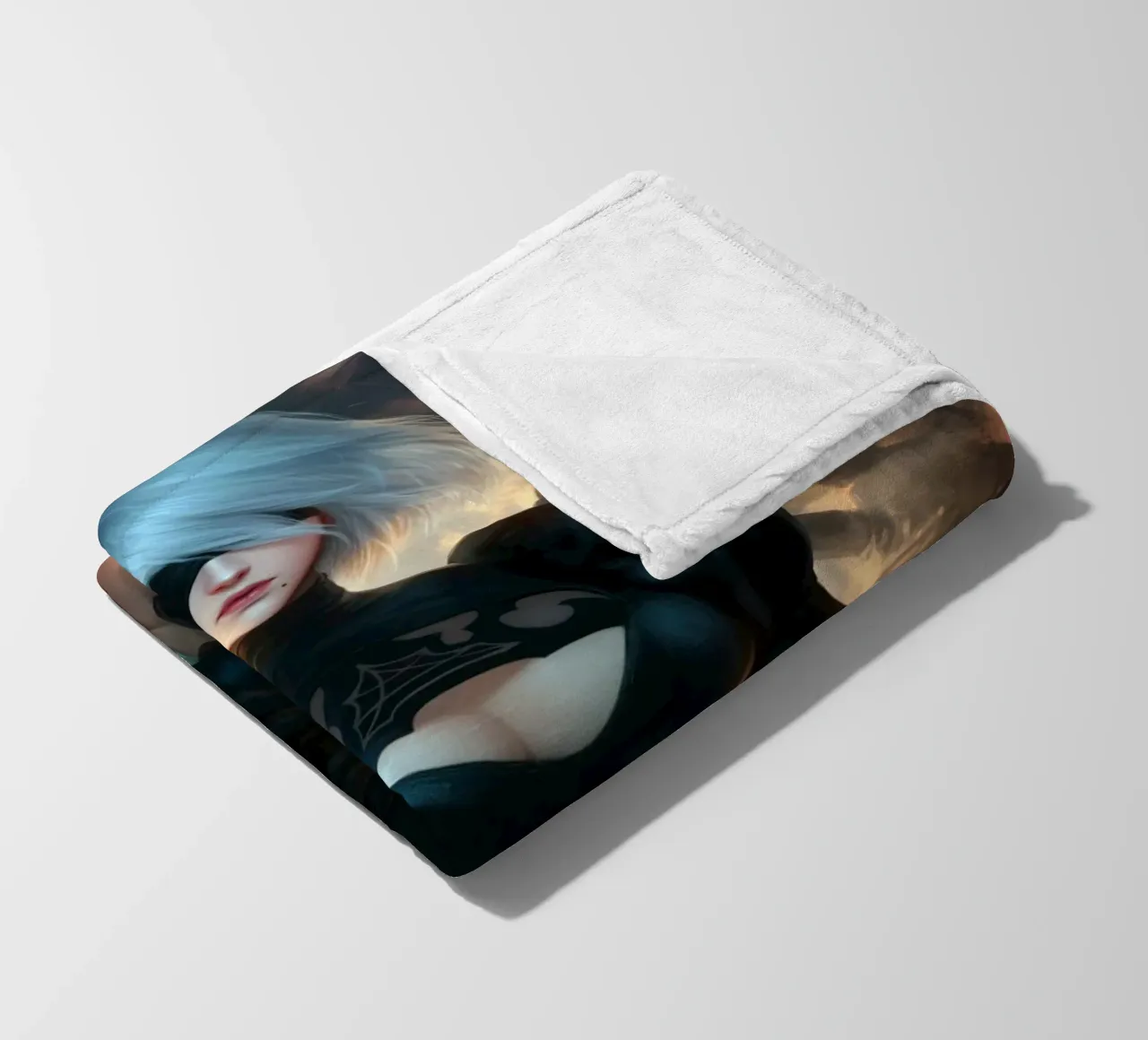 2B Nier Automata coperta in pile da Fleur de Lys