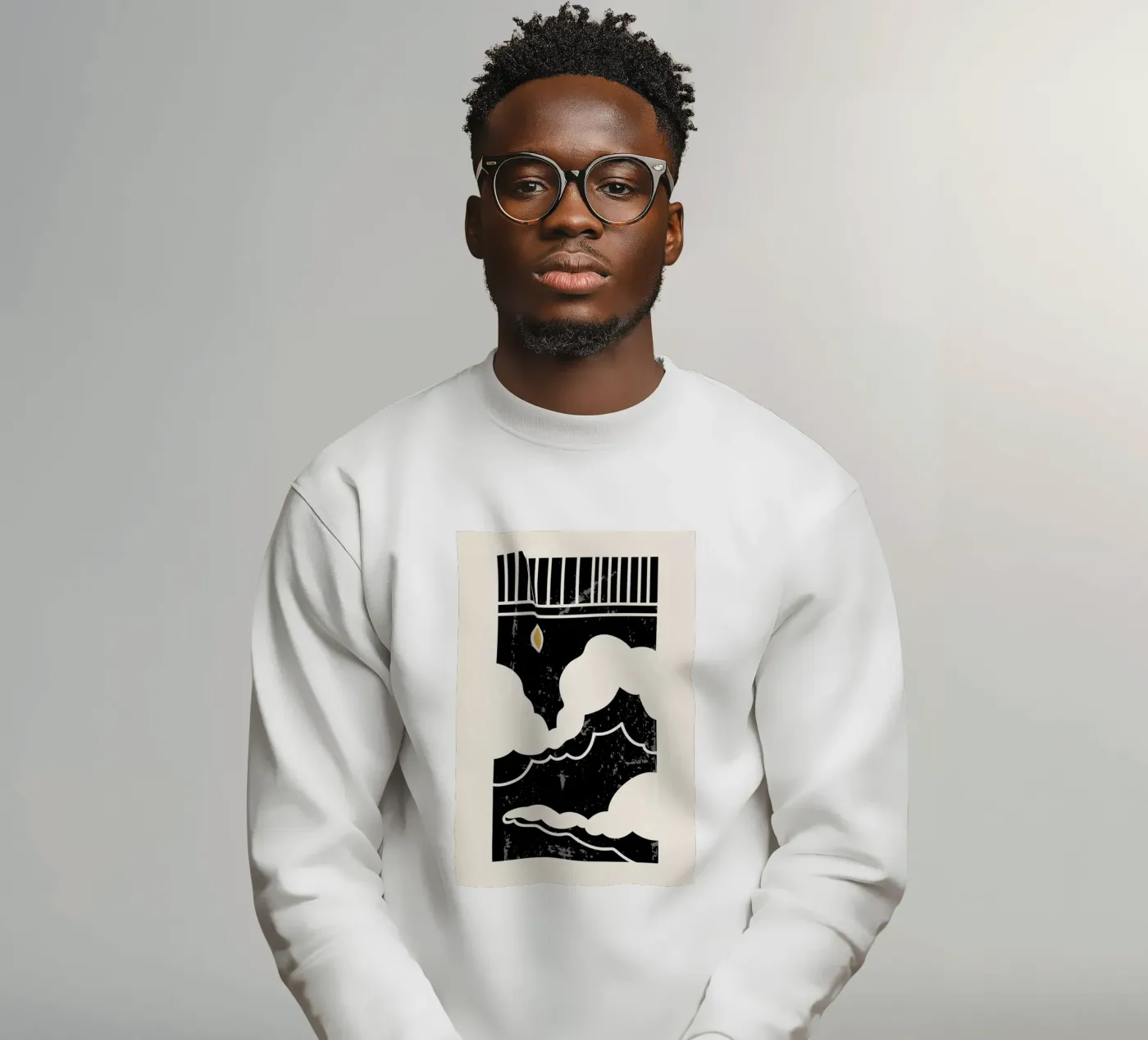 Sun Through Clouds sweatshirt by Graphite