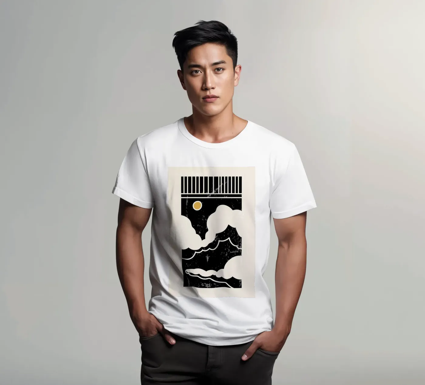 Sun Through Clouds t-shirt da Graphite
