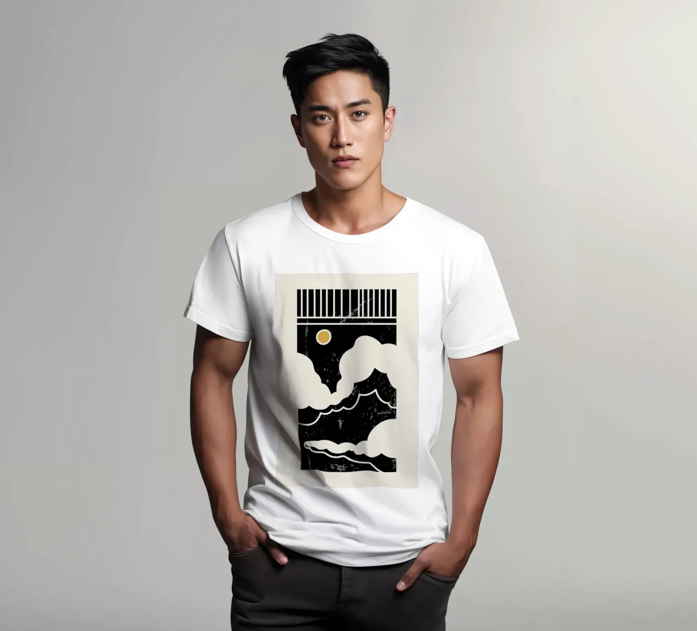 Sun Through Clouds t-shirt da Graphite