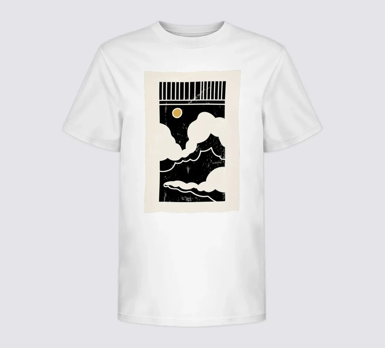Sun Through Clouds t-shirt bambini da Graphite