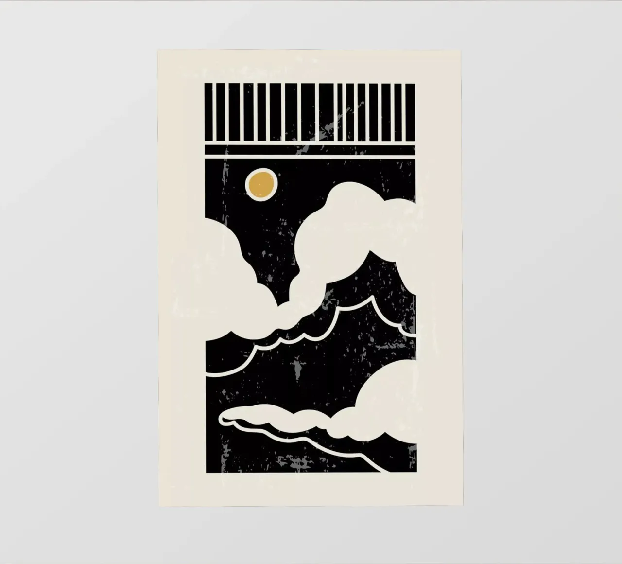 Sun Through Clouds telo in pvc da Graphite