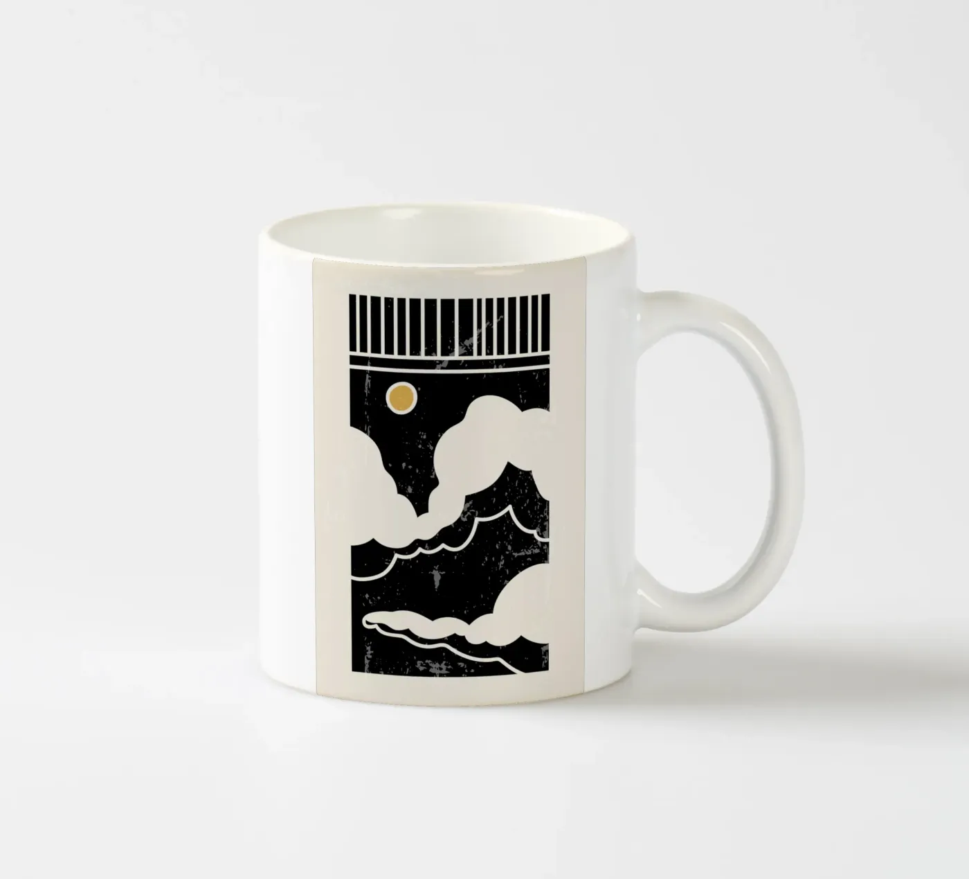 Sun Through Clouds ceramic mug by Graphite