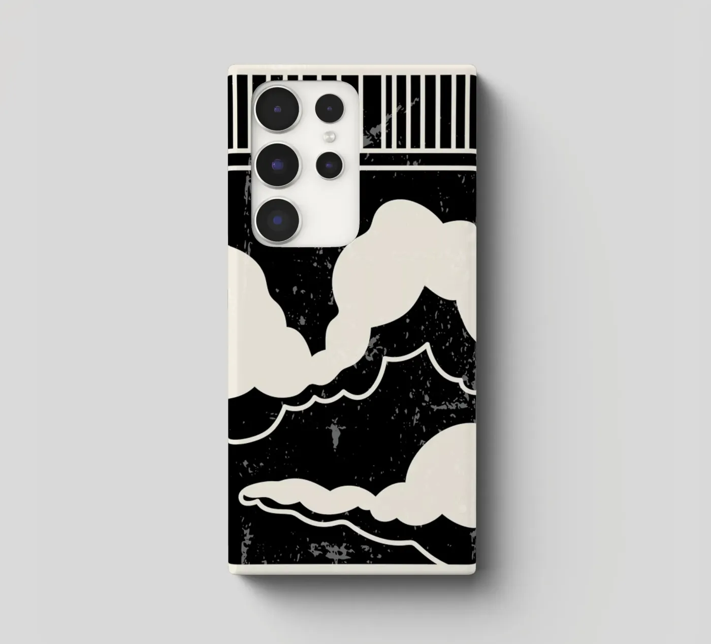 Sun Through Clouds cover samsung da Graphite