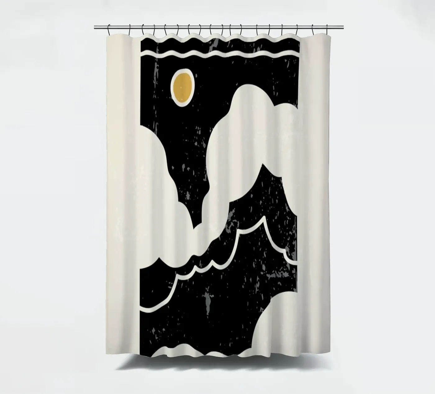 Sun Through Clouds shower curtain by Graphite