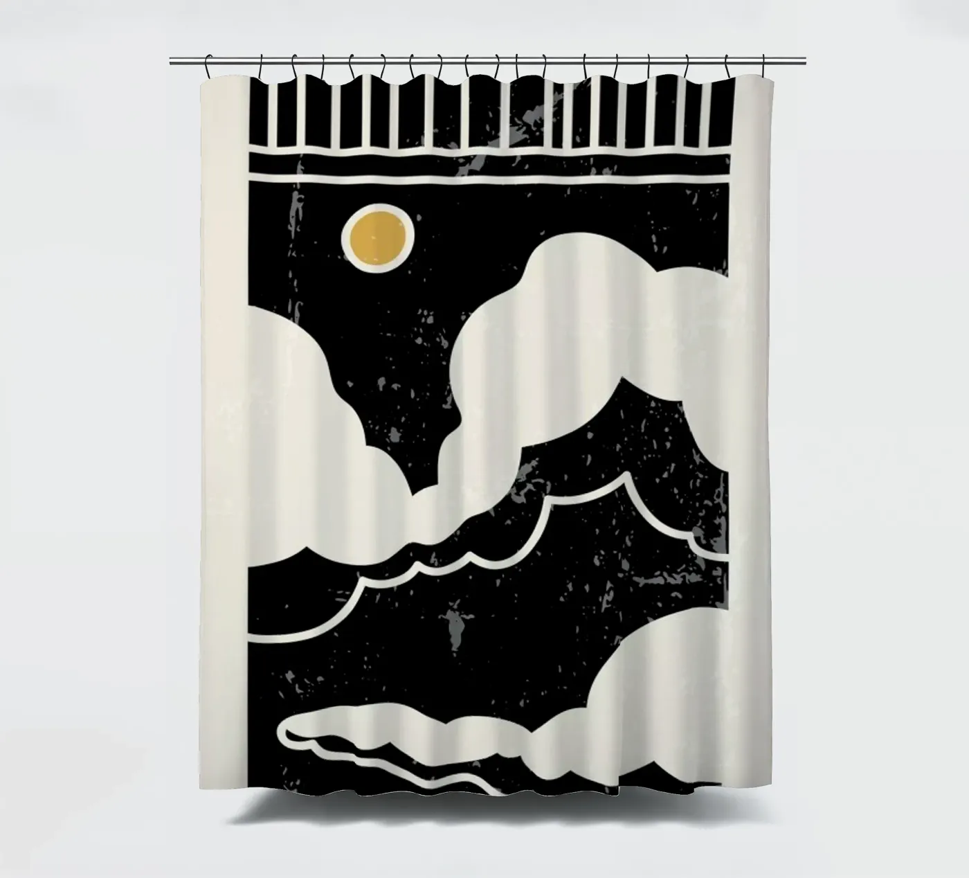 Sun Through Clouds shower curtain by Graphite