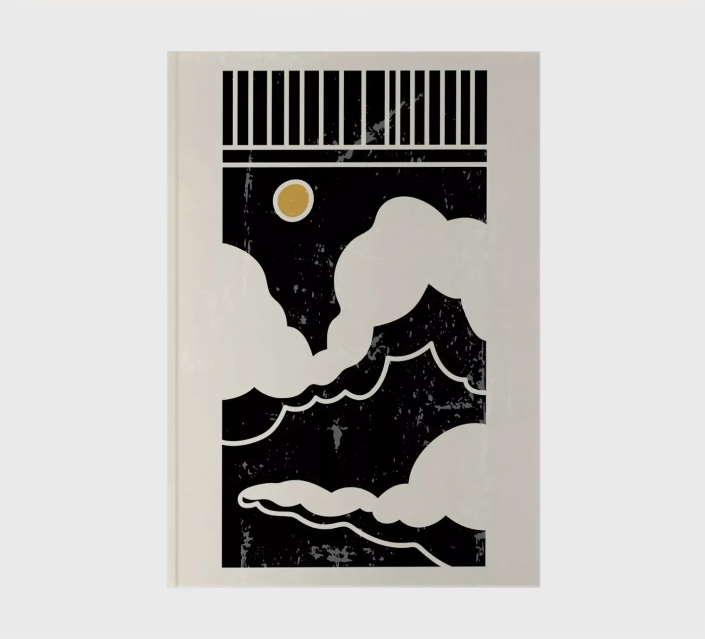 Sun Through Clouds notebook by Graphite