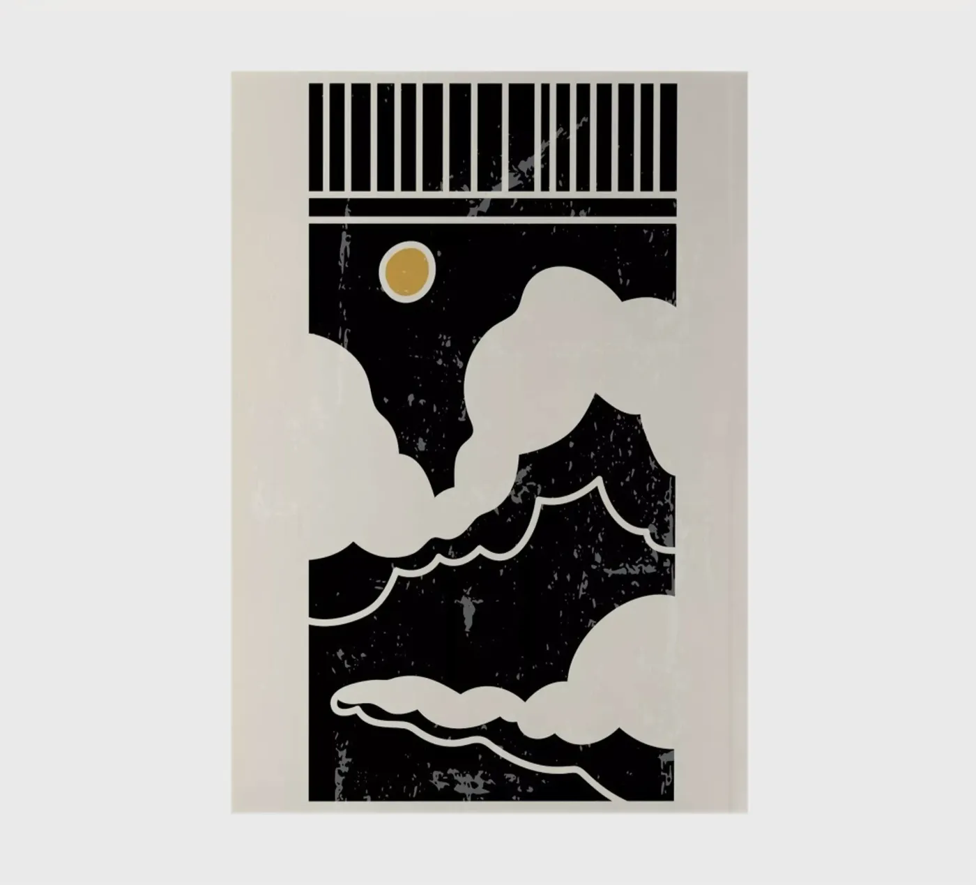 Sun Through Clouds notebook by Graphite