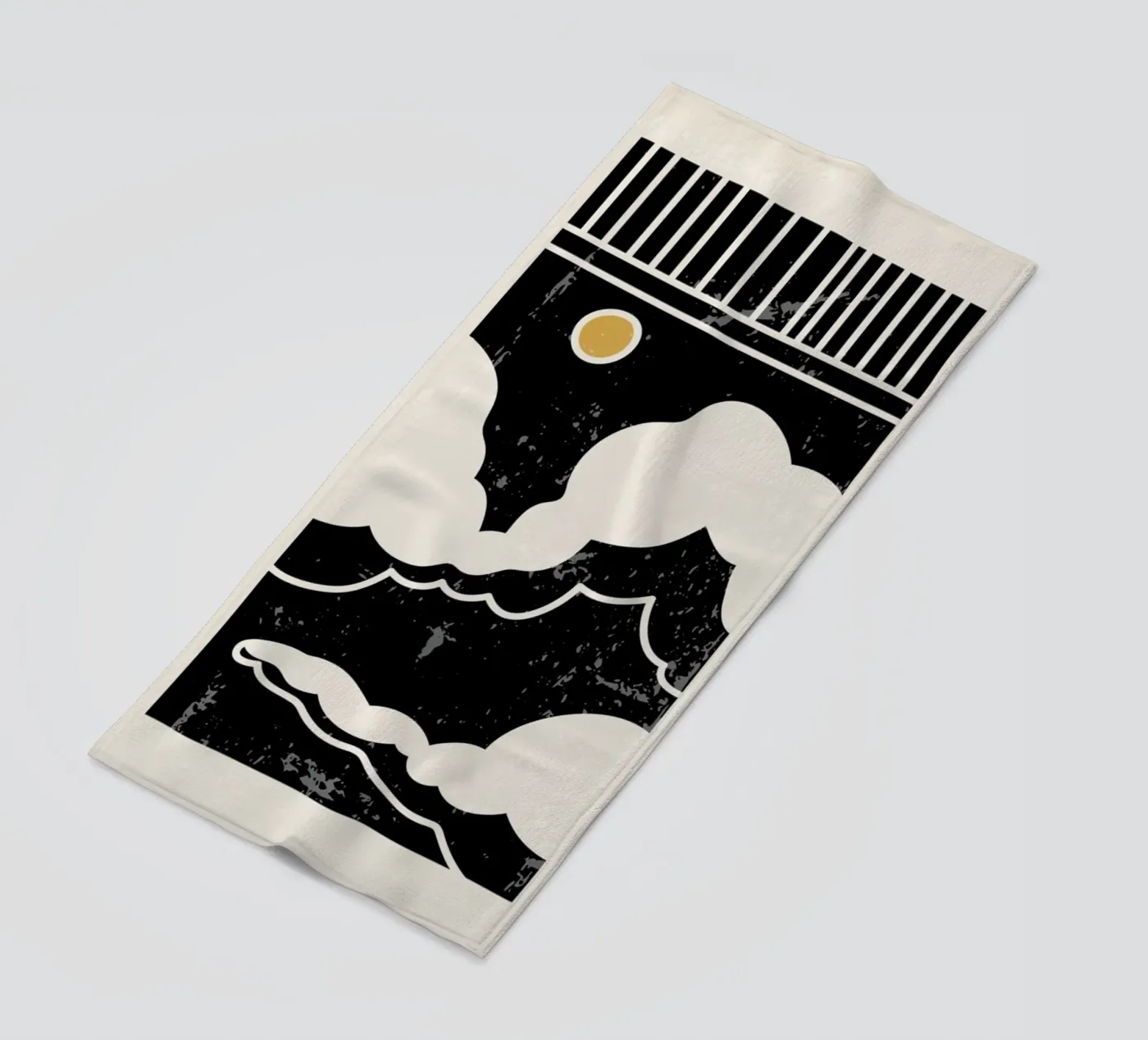 Sun Through Clouds beach towel by Graphite