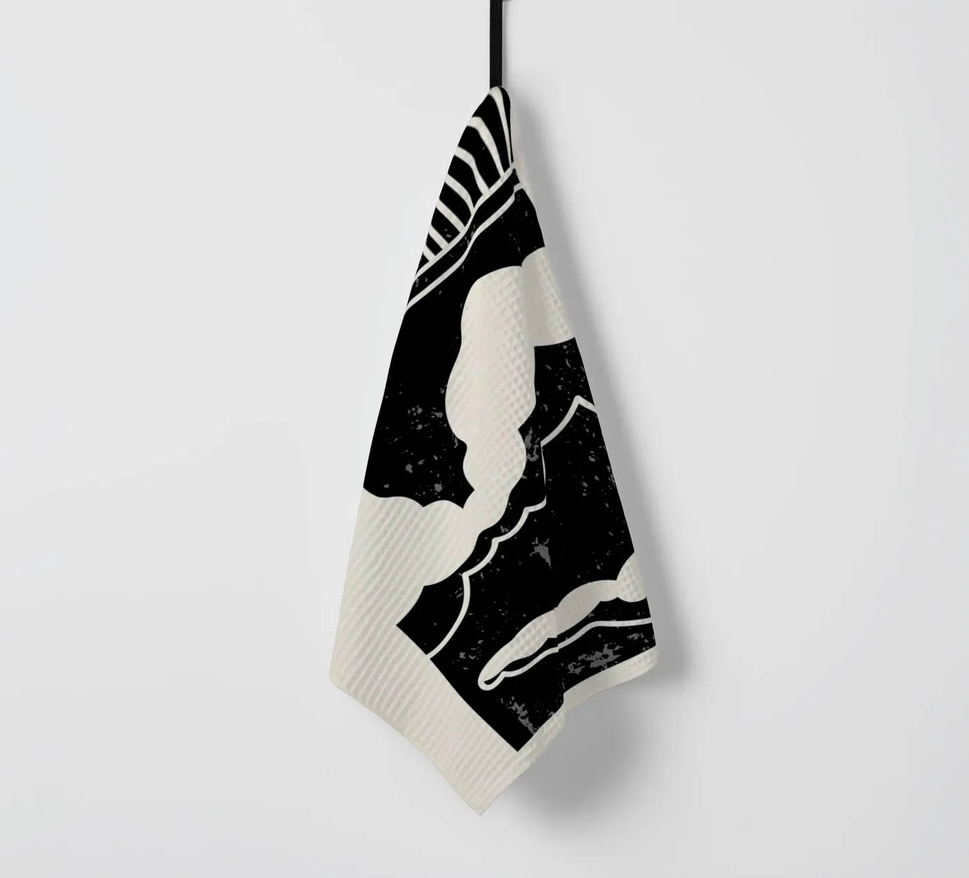 Sun Through Clouds theedoek van Graphite