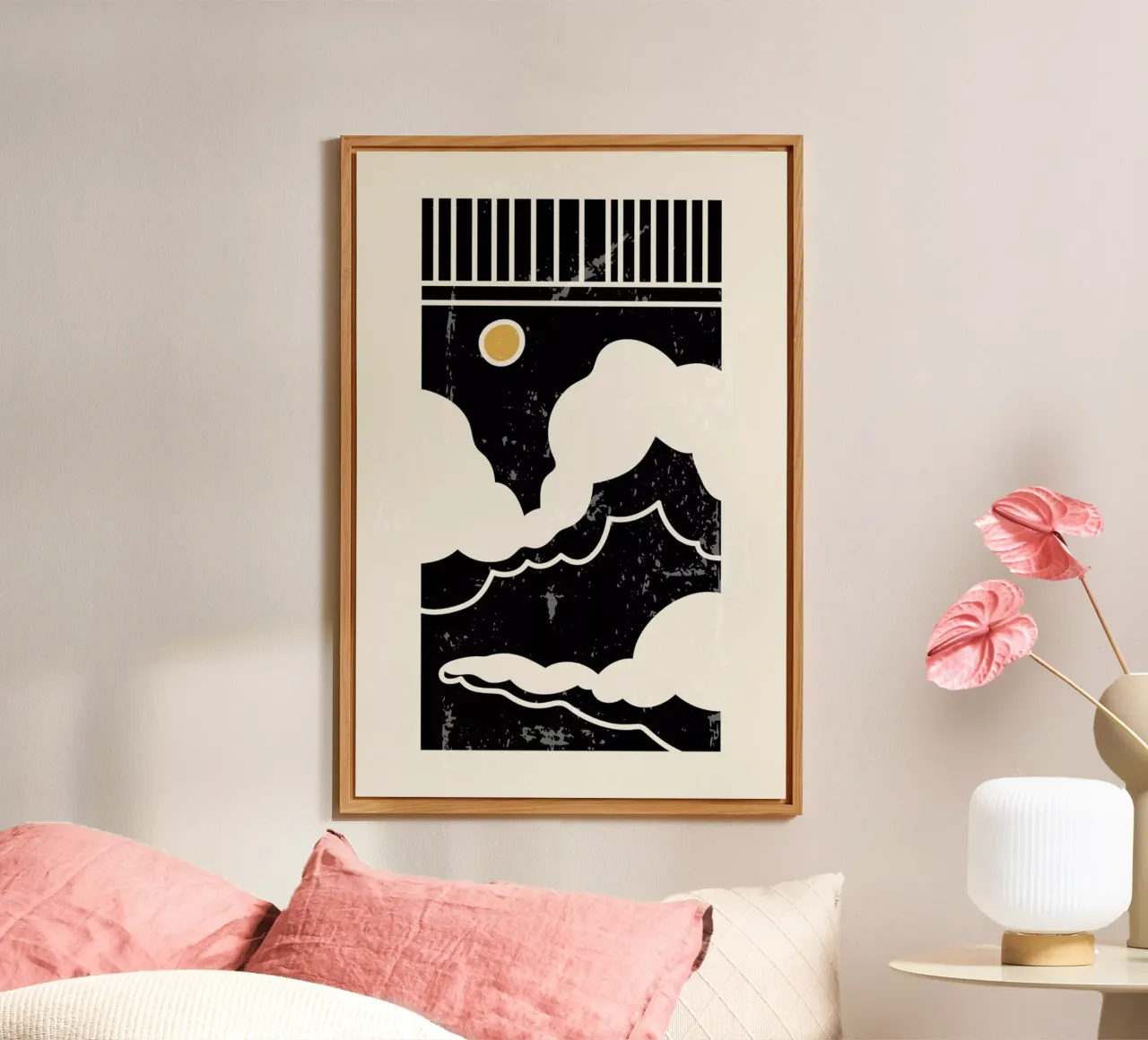 Sun Through Clouds pannello forex da Graphite