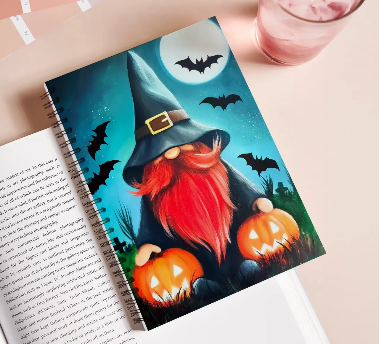 Halloween diario ad anelli da Fleur de Lys