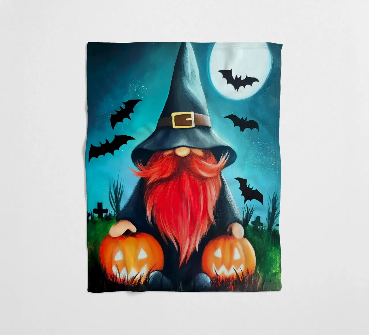Halloween coperta in pile da Fleur de Lys