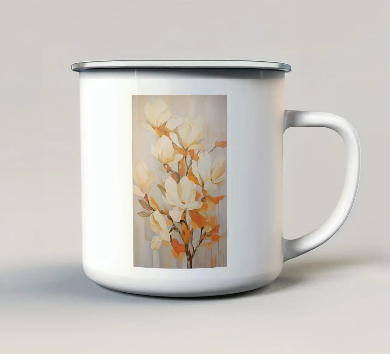 Arte da parete di Imagine tazza in smalto da Imagine