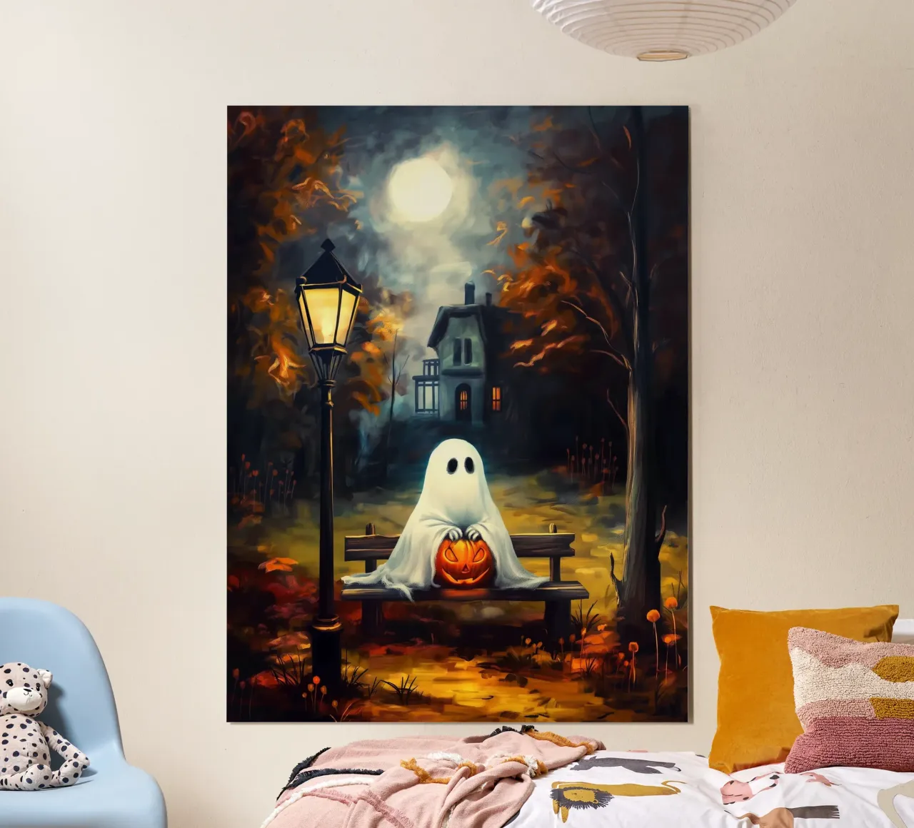 Fantasma di Halloween poster da Fleur de Lys