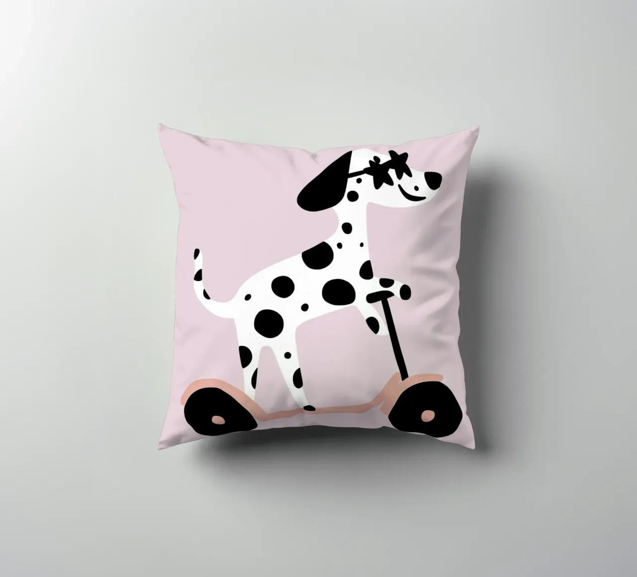 Dalmata su scooter cuscino da Little Lola