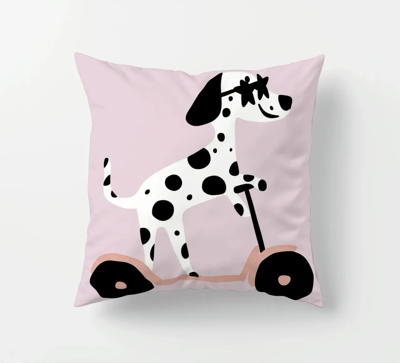 Dalmata su scooter cuscino da Little Lola