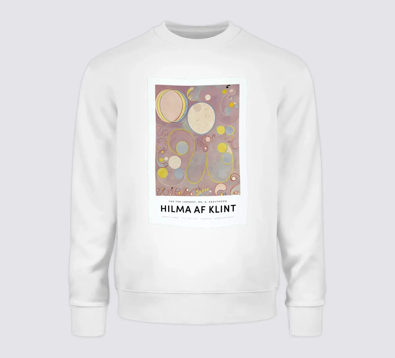 Hilma af Klint - The Ten Largest, No. 8 II felpa da Vintage by JUNIQE