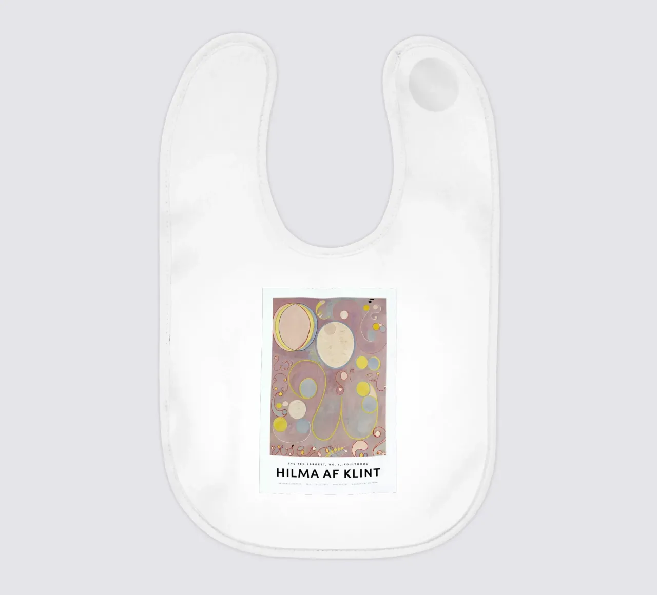 Hilma af Klint - The Ten Largest, No. 8 II baby bib by Vintage by JUNIQE