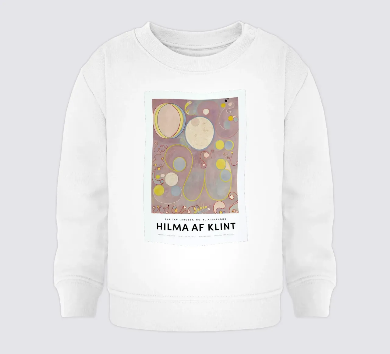 Hilma af Klint - The Ten Largest, No. 8 II Baby Sweatshirt von Vintage by JUNIQE