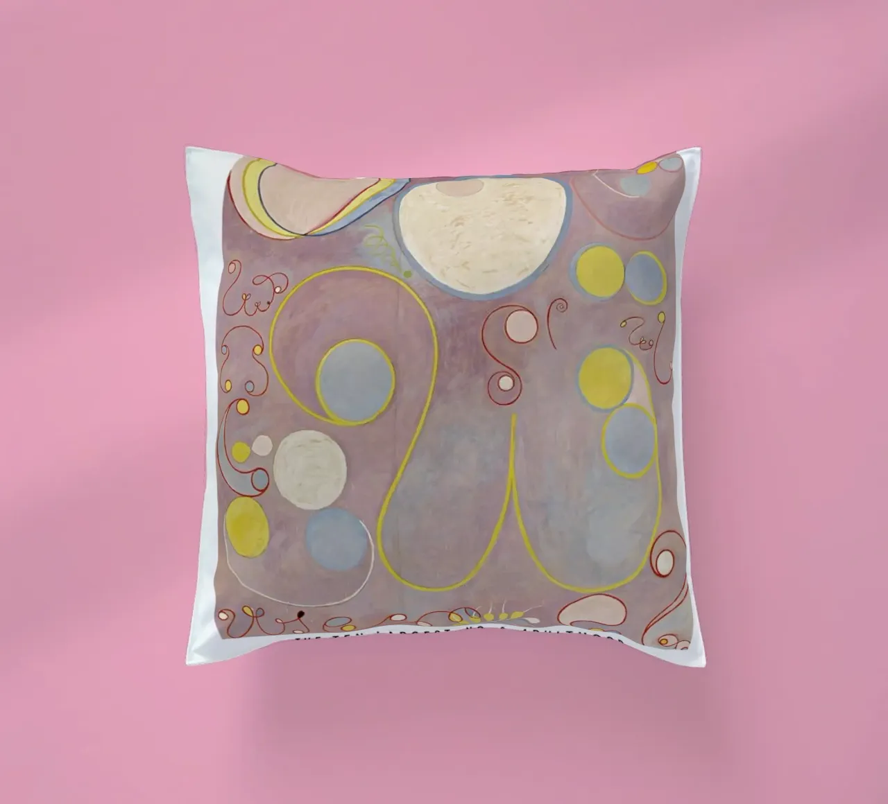 Hilma af Klint - The Ten Largest, No. 8 II decorative cushion by Vintage by JUNIQE