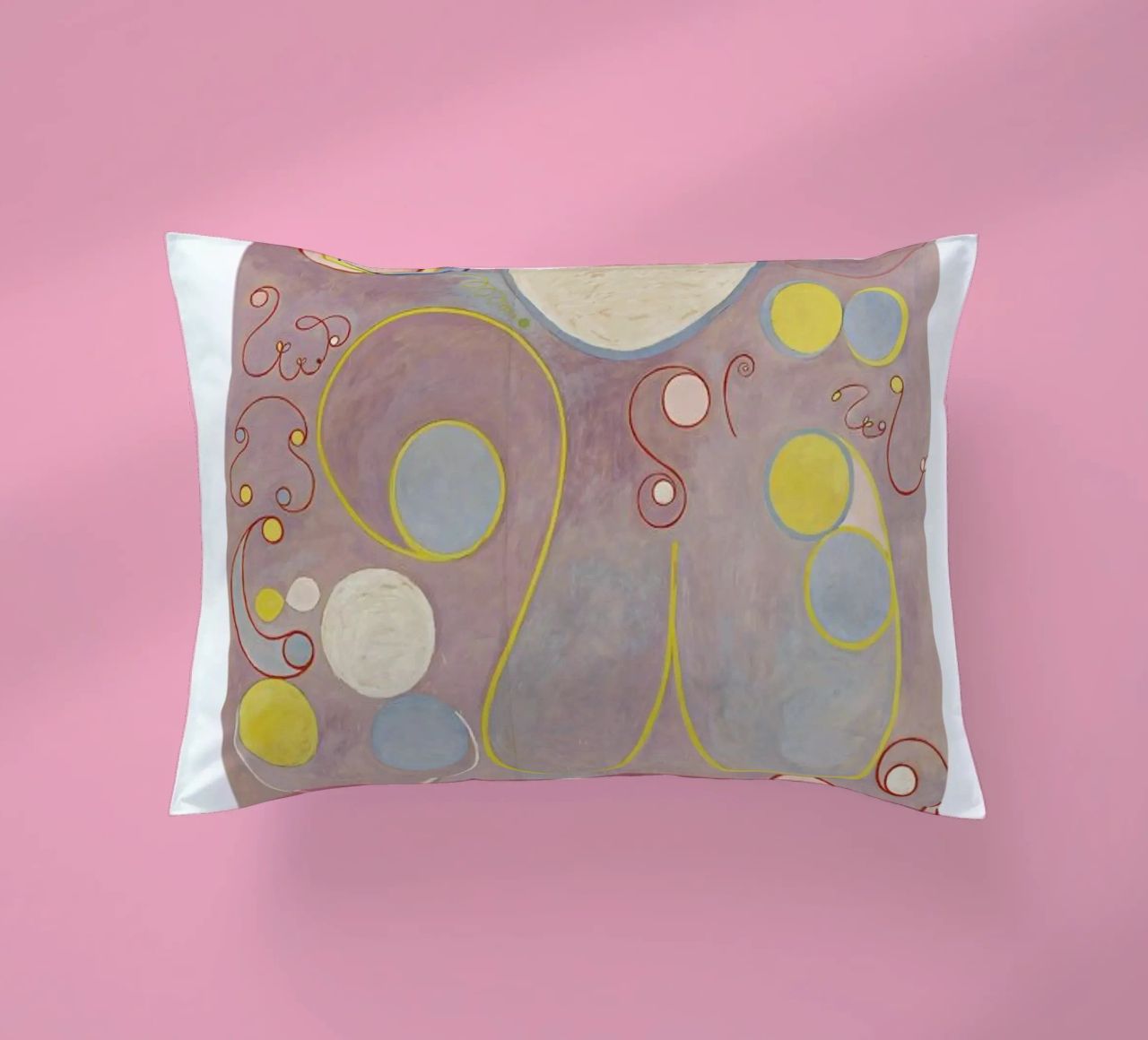 Hilma af Klint - The Ten Largest, No. 8 II cuscino da Vintage by JUNIQE