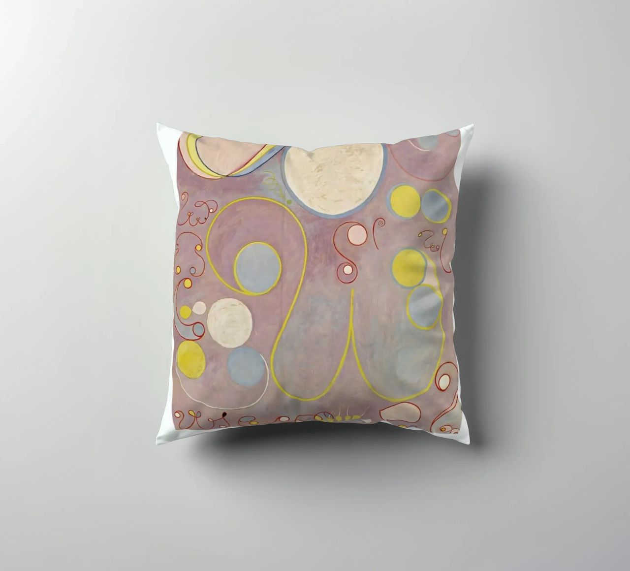 Hilma af Klint - The Ten Largest, No. 8 II cuscino da Vintage by JUNIQE