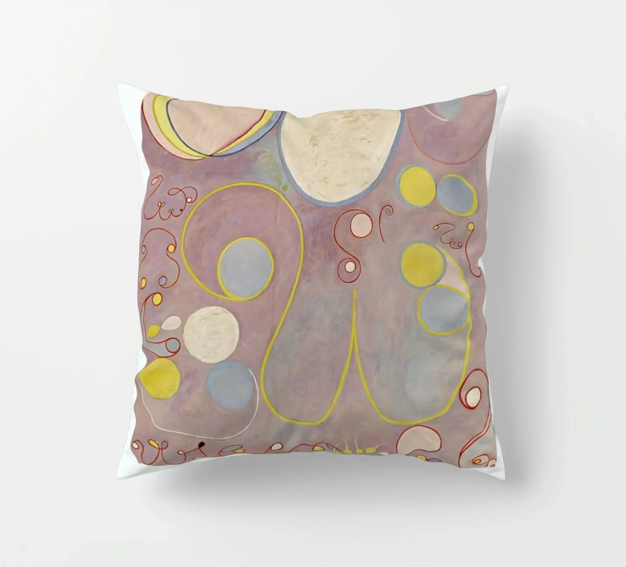 Hilma af Klint - The Ten Largest, No. 8 II cuscino da Vintage by JUNIQE