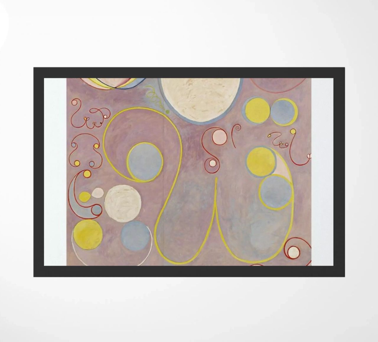 Hilma af Klint - The Ten Largest, No. 8 II zerbino da Vintage by JUNIQE