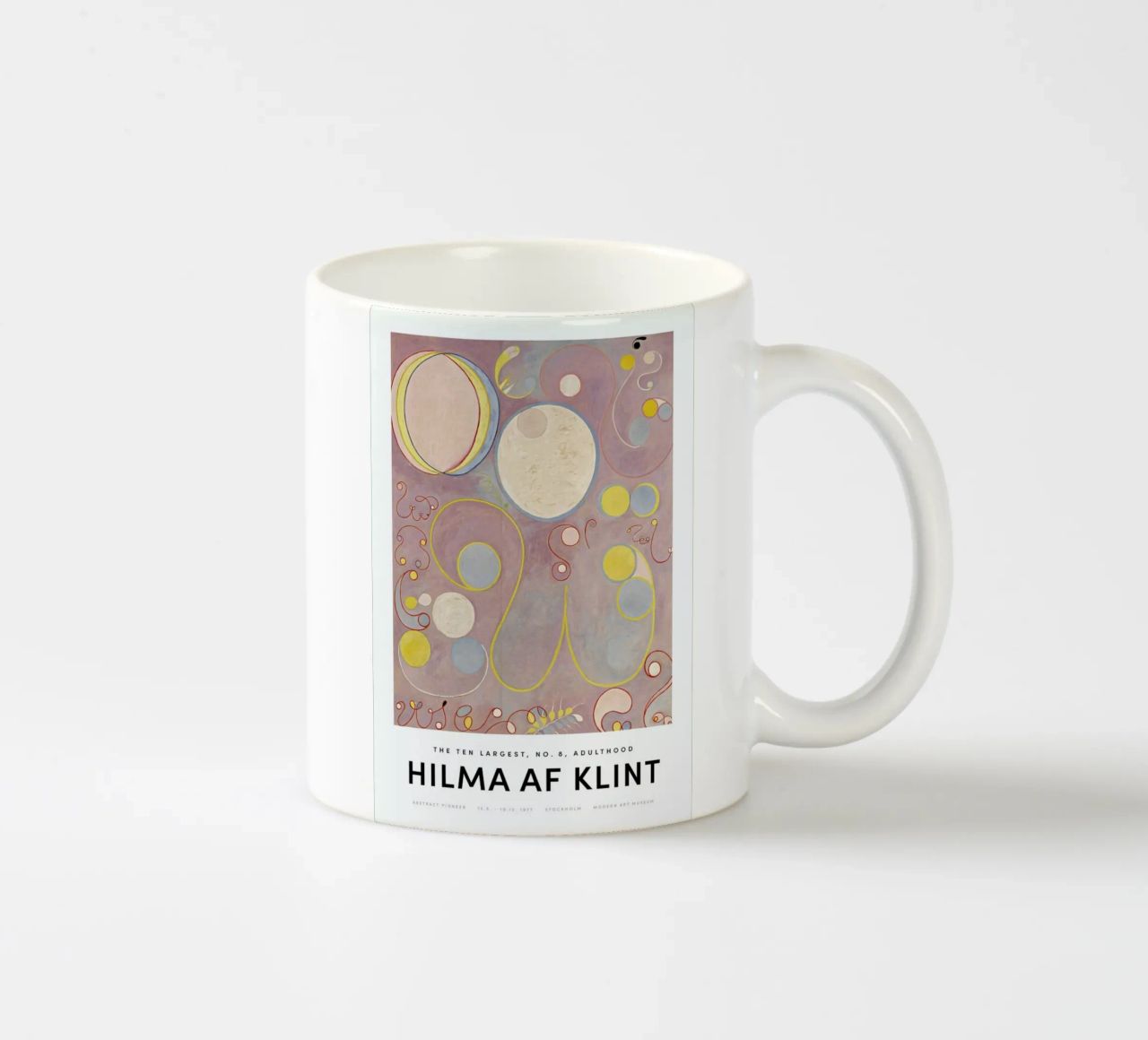 Hilma af Klint - The Ten Largest, No. 8 II tazza in ceramica da Vintage by JUNIQE