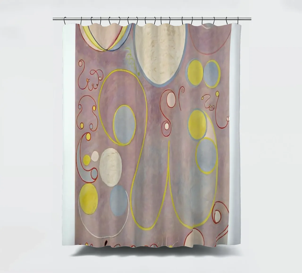 Hilma af Klint - The Ten Largest, No. 8 II tenda da doccia da Vintage by JUNIQE